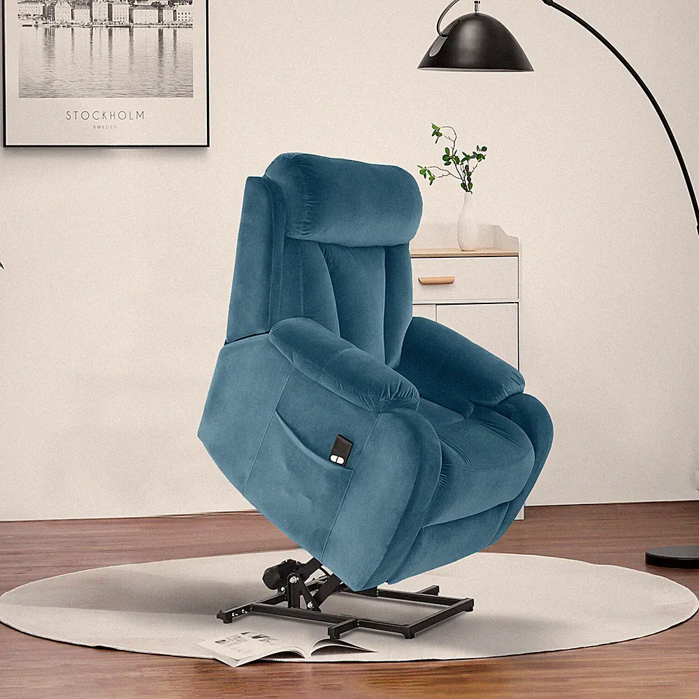 Electric Power Lift Recliner Chair Living Room Sofa Chair for Elderly w/ Remote